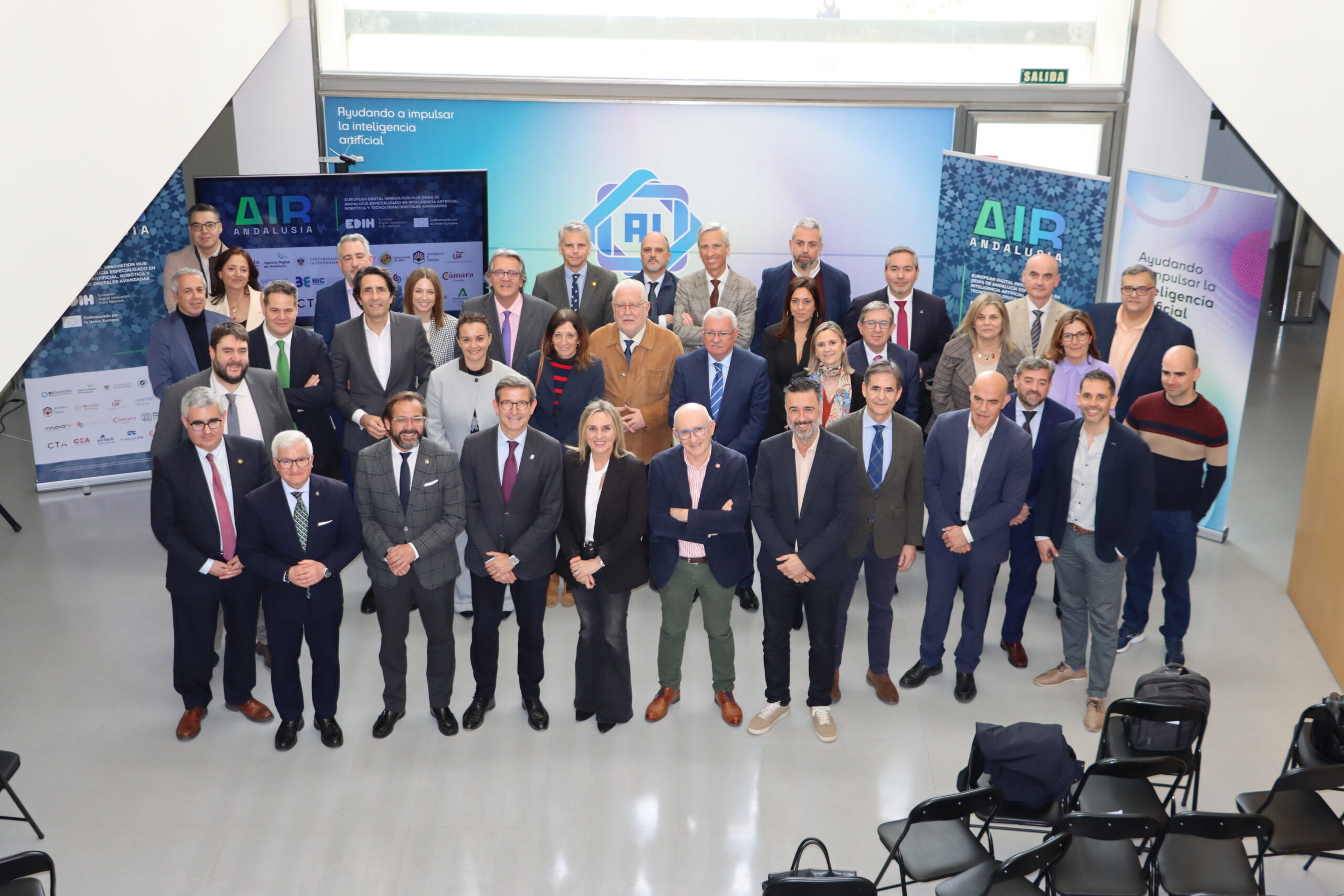 Presentación oficial de AIR-Andalusia, el EDIH andaluz especializado en inteligencia artificial y robótica aplicada